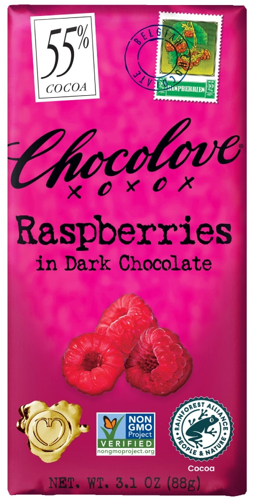 Chocolove® Raspberries in Dark Chocolate