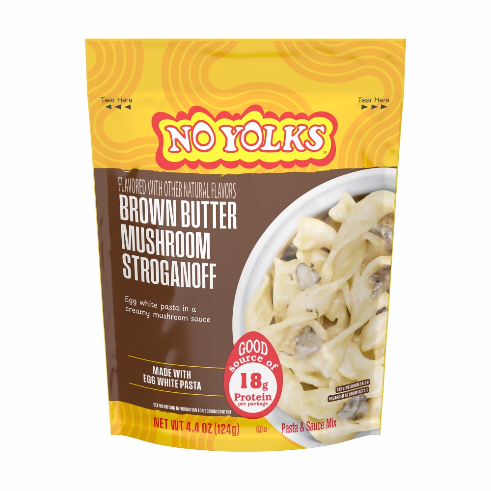 No Yolks® Brown Butter Mushroom Stroganoff