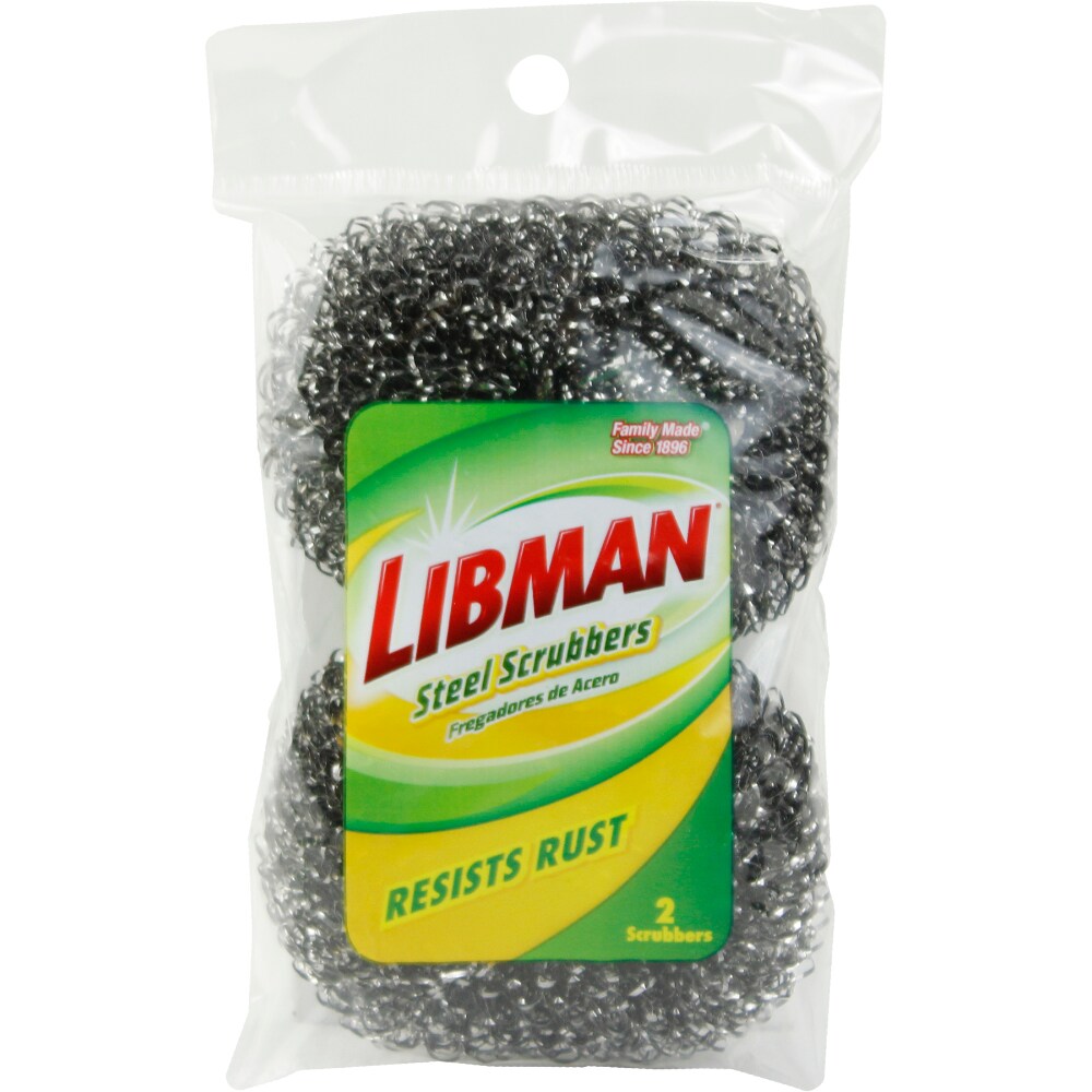 Libman® Steel Scrubbers