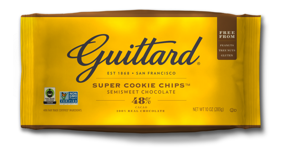 Guittard® Super Cookie Chips™ Semisweet Chocolate