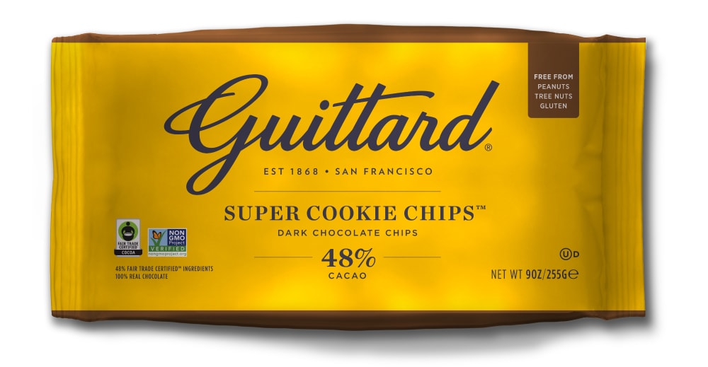 Guittard® Super Cookie Chips™ Dark Chocolate