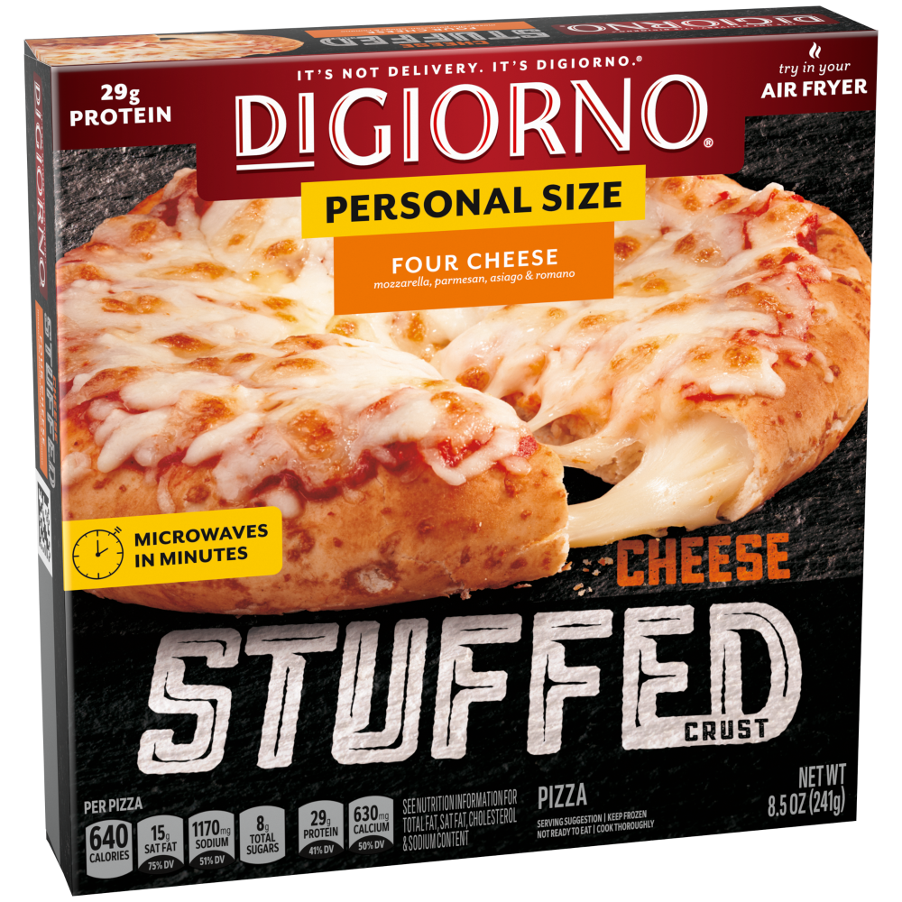 DiGiorno® Personal Size Four Cheese Stuffed Crust Frozen Pizza