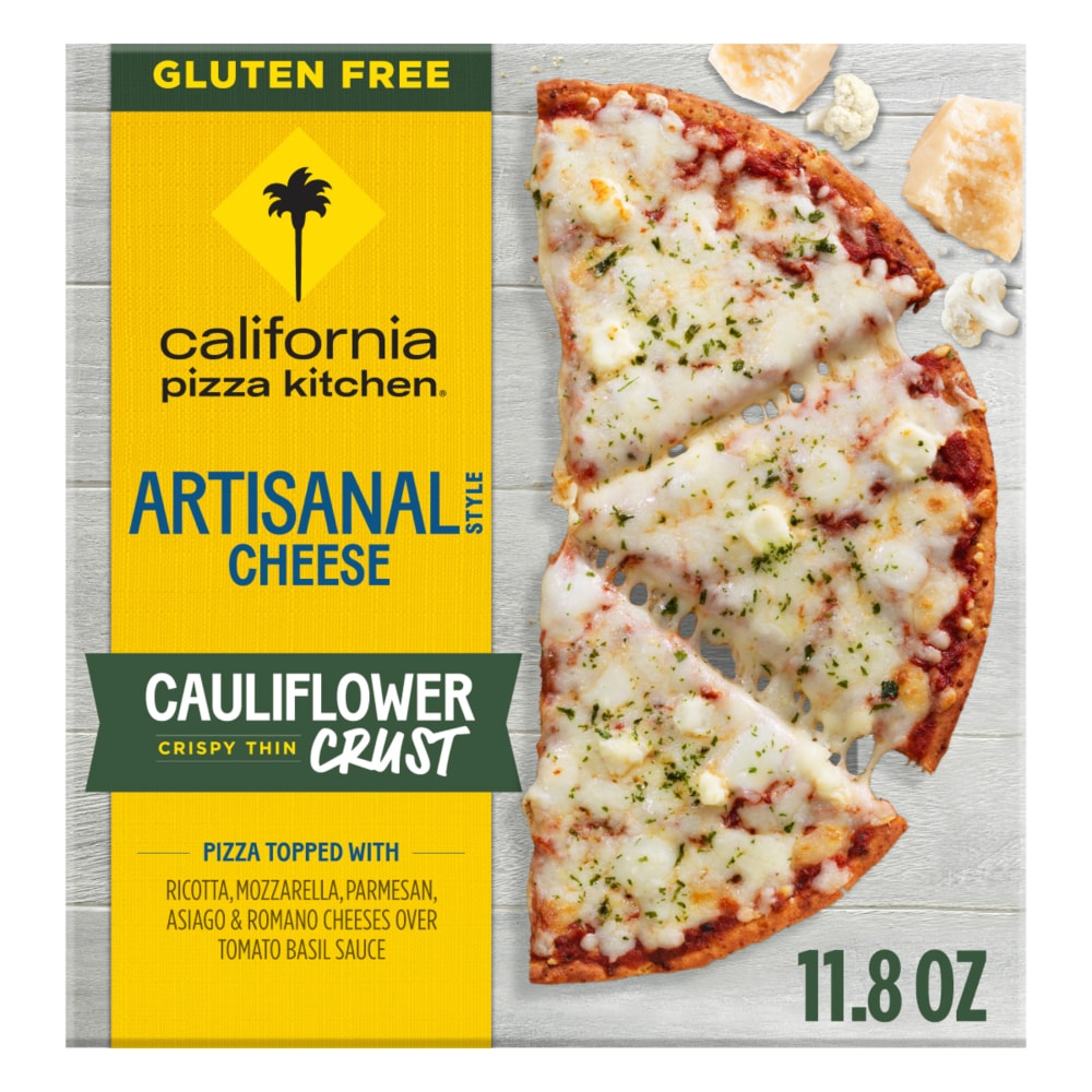 California Pizza Kitchen Artisanal Style Cheese Pizza Cauliflower Crust Frozen Pizza
