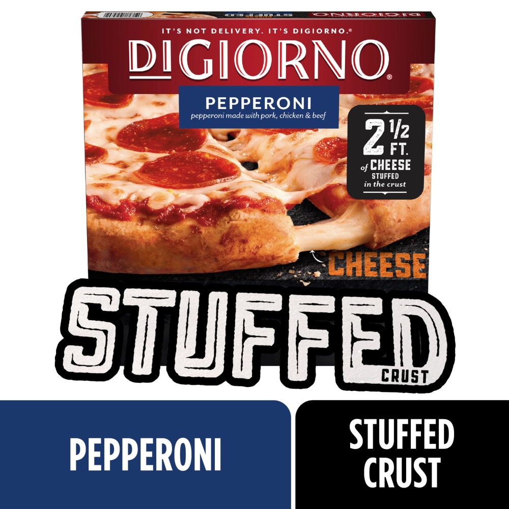 DiGiorno Pepperoni Stuffed Crust Frozen Pizza