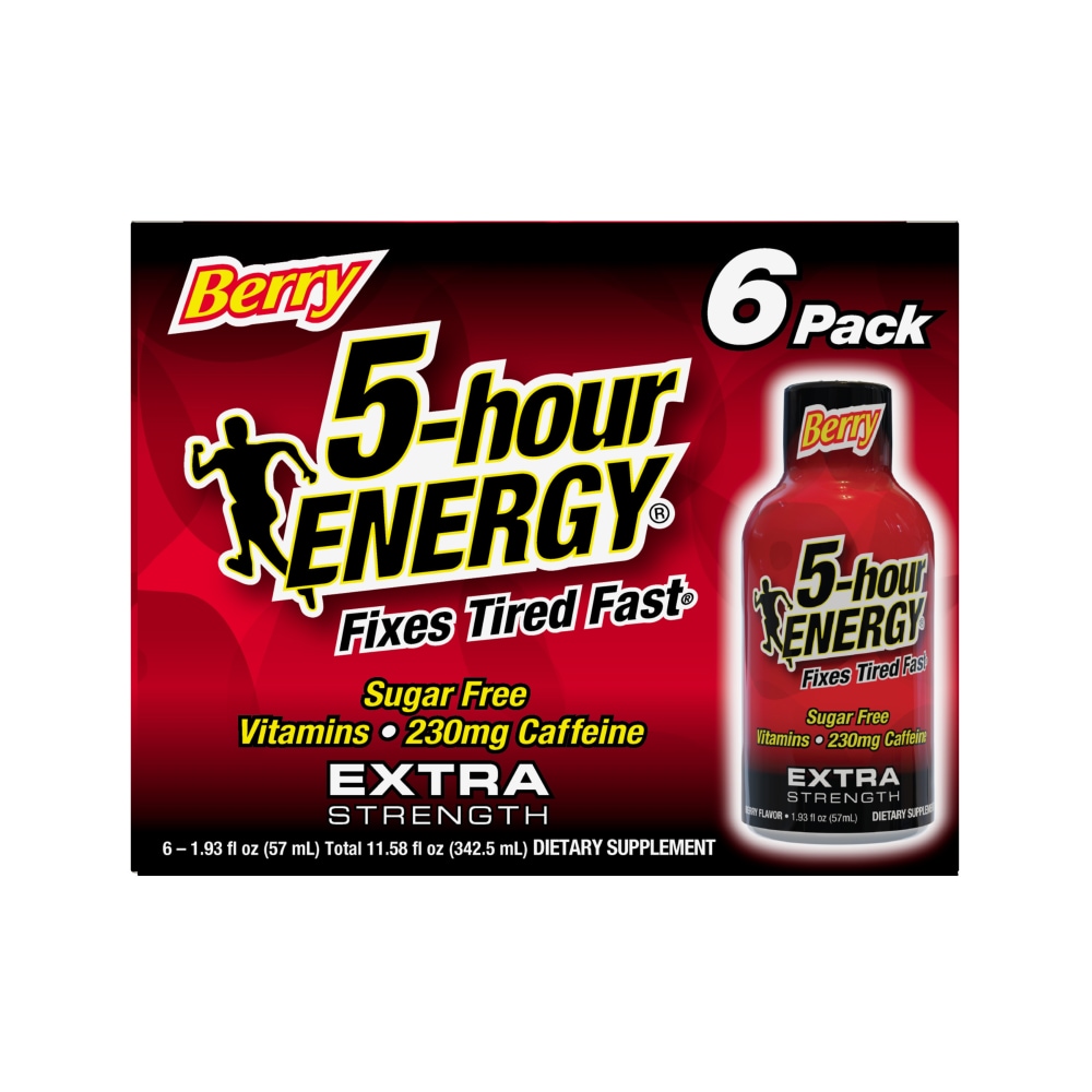 5-Hour® Extra Strength Berry Energy Drink Shot Multipack Bottles