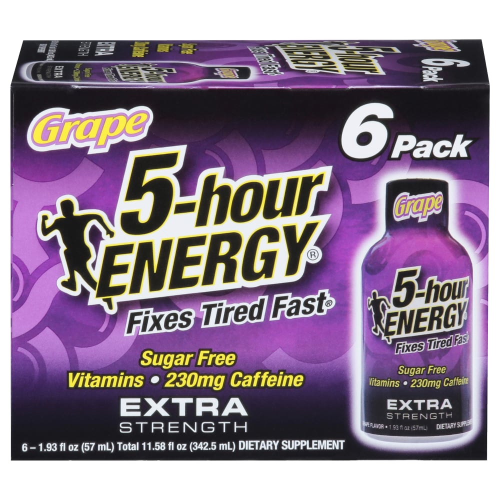 5-Hour Energy® Extra Strength Grape Energy Shot Multipack Bottles