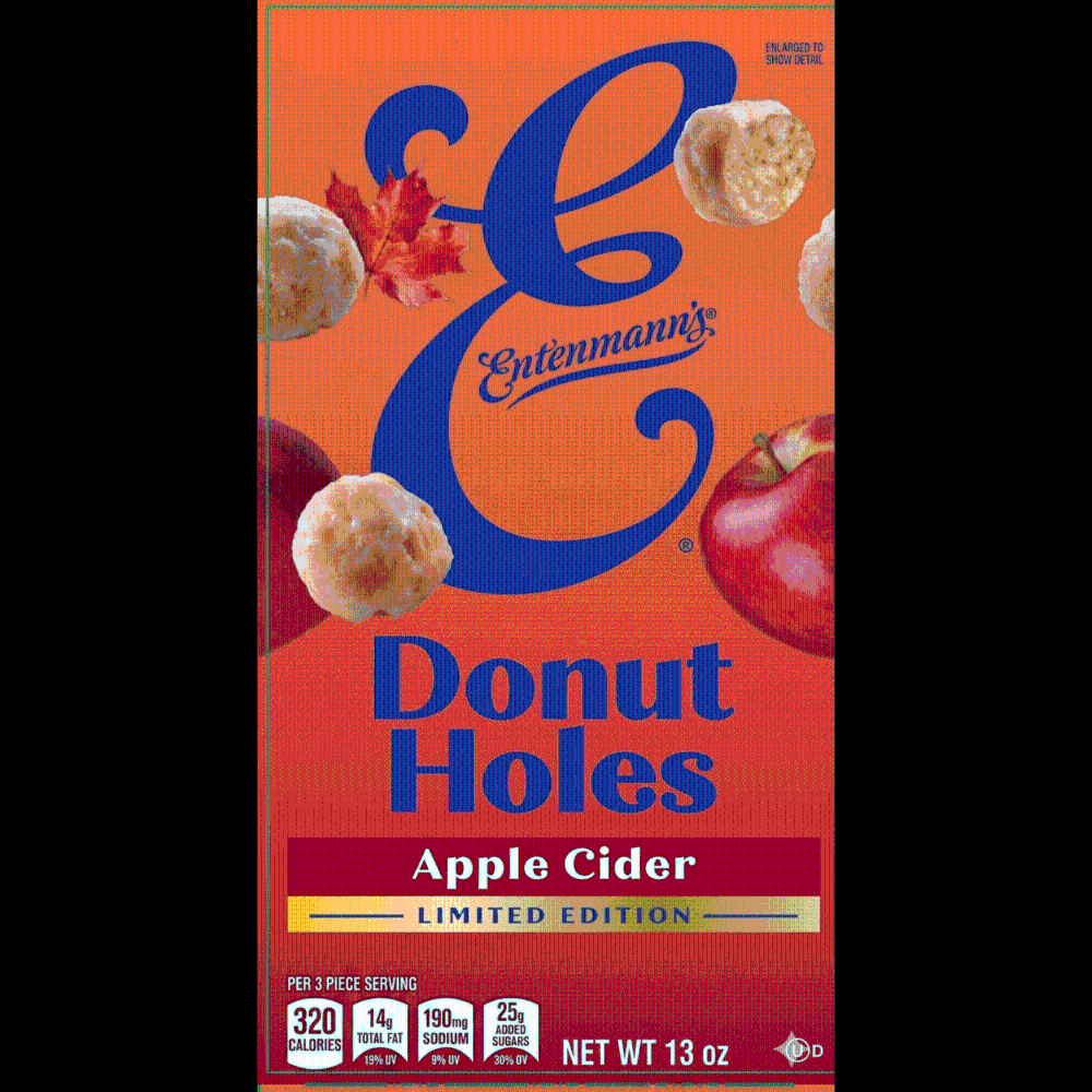 Entenmann’s Apple Cider Donut Holes