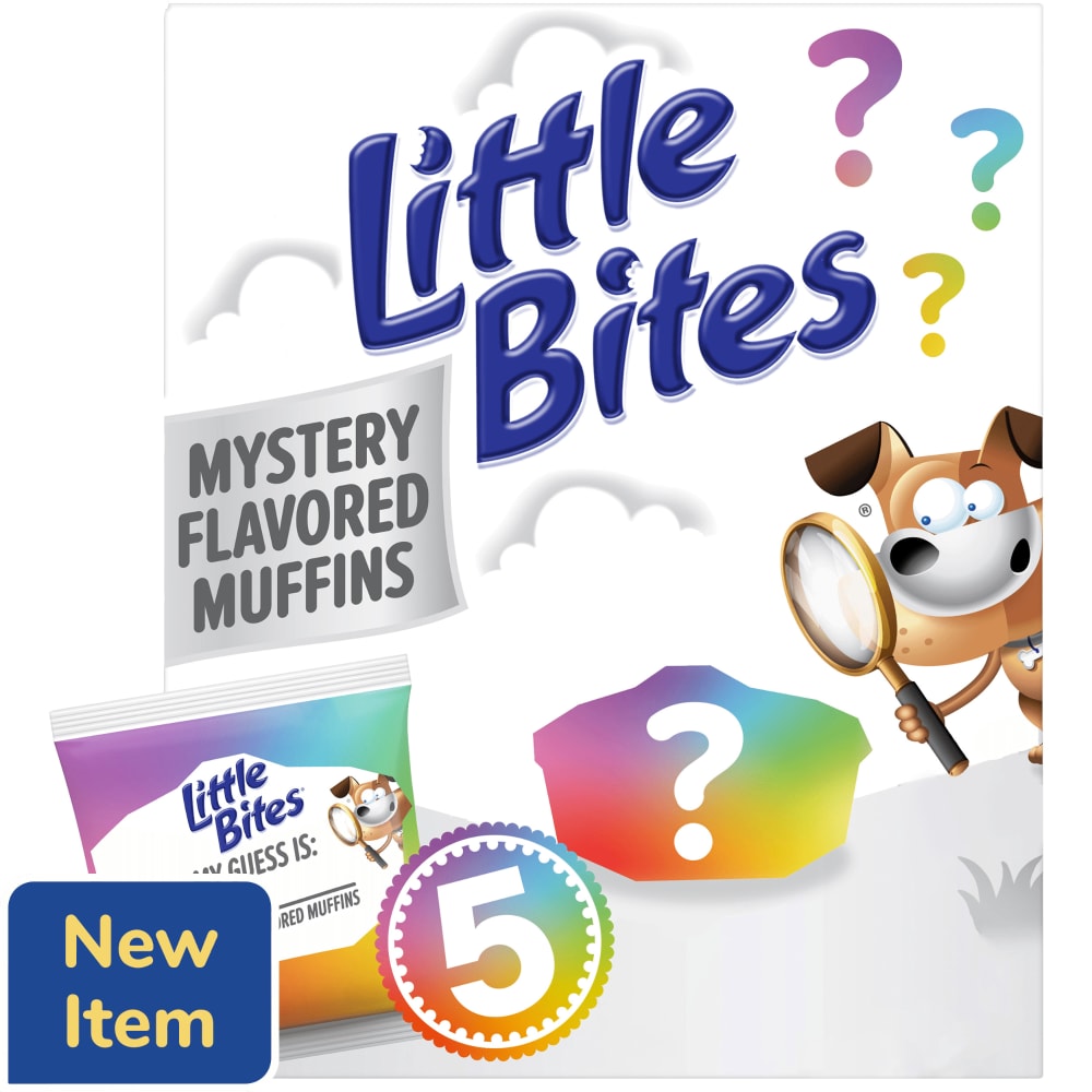 Entenmann’s Little Bites Mystery Mini Muffins, 5 packs, 7.5 oz