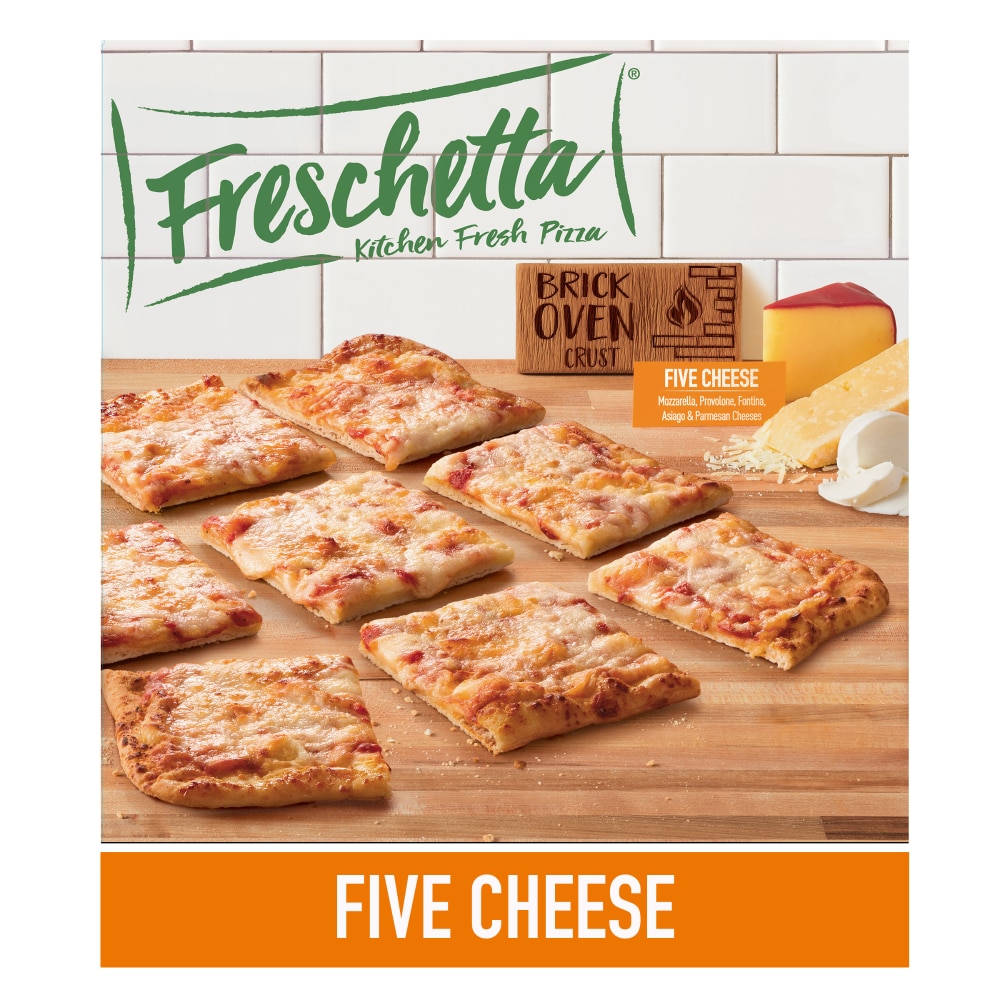 Freschetta Five Cheese Brick Oven Crust Frozen Pizza