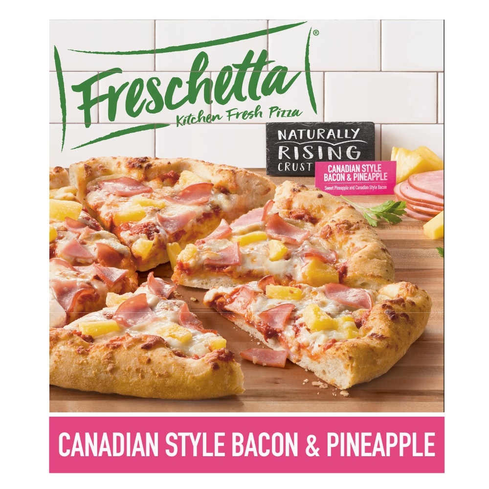 Freschetta Canadian Bacon and Pineapple Naturally Rising Crust Frozen Pizza