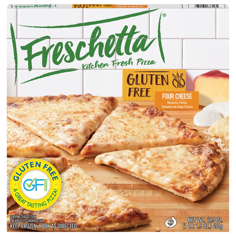 FRESCHETTA®Four Cheese Medley Gluten Free Thin Crust Frozen Pizza