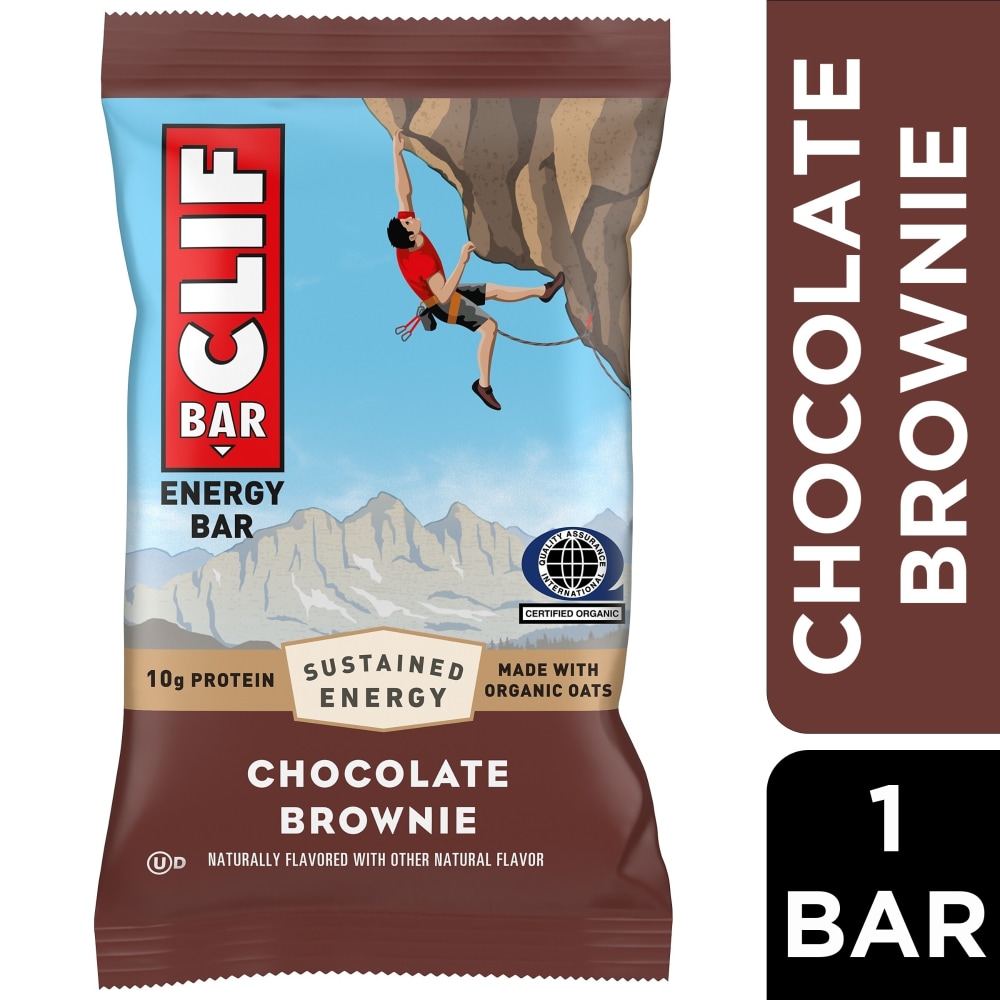 CLIF BAR Chocolate Brownie Energy Protein Bar