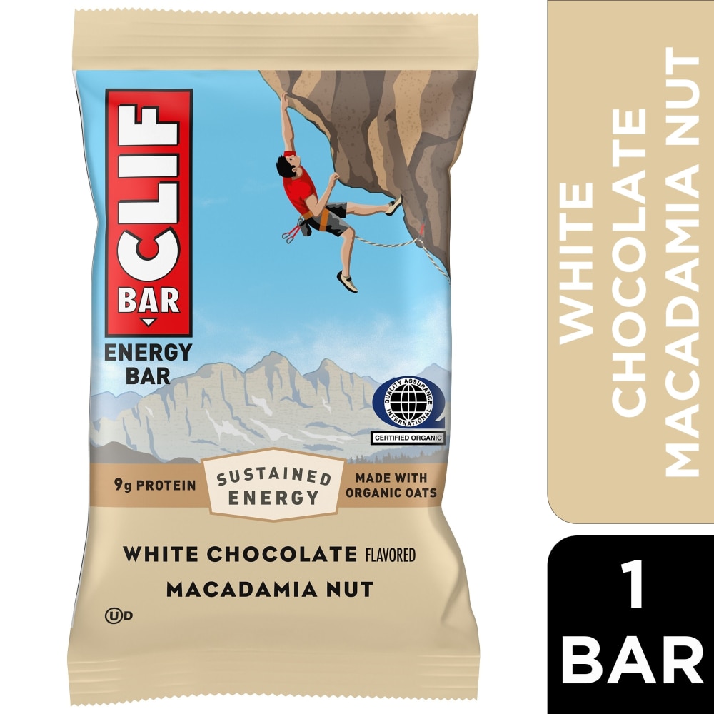 CLIF BAR White Chocolate Macadamia Nut Energy Protein Bar