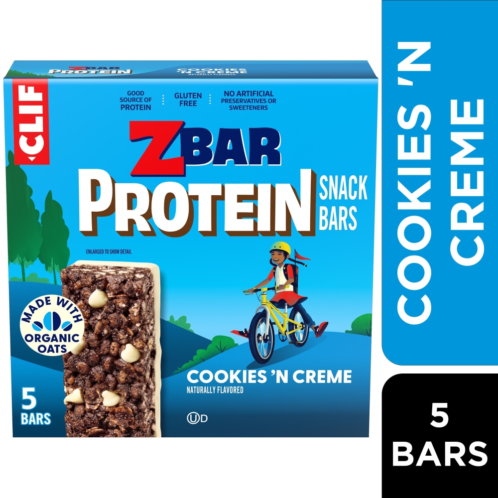 Zbar Protein Cookies ‘n Creme Snack Bars