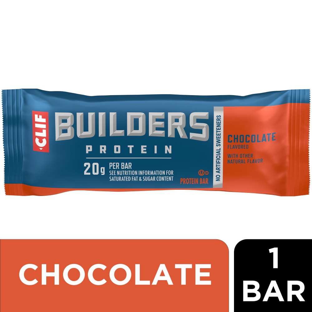 CLIF BUILDERS Chocolate 20g Protein Bar