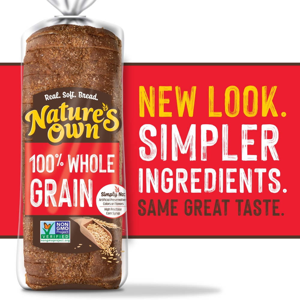 Nature’s Own 100% Whole Grain Wheat Bread