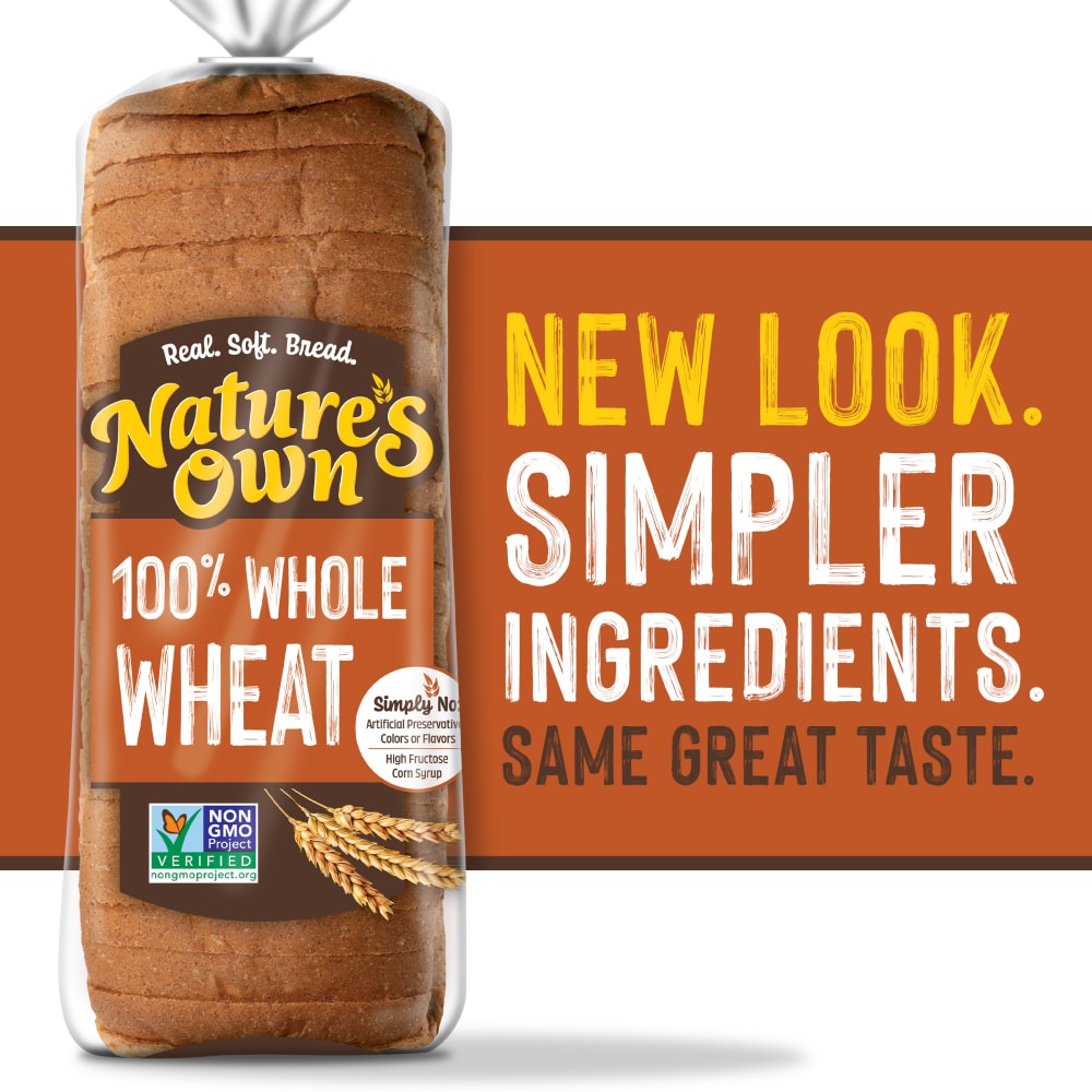 Nature’s Own 100% Whole Wheat Bread