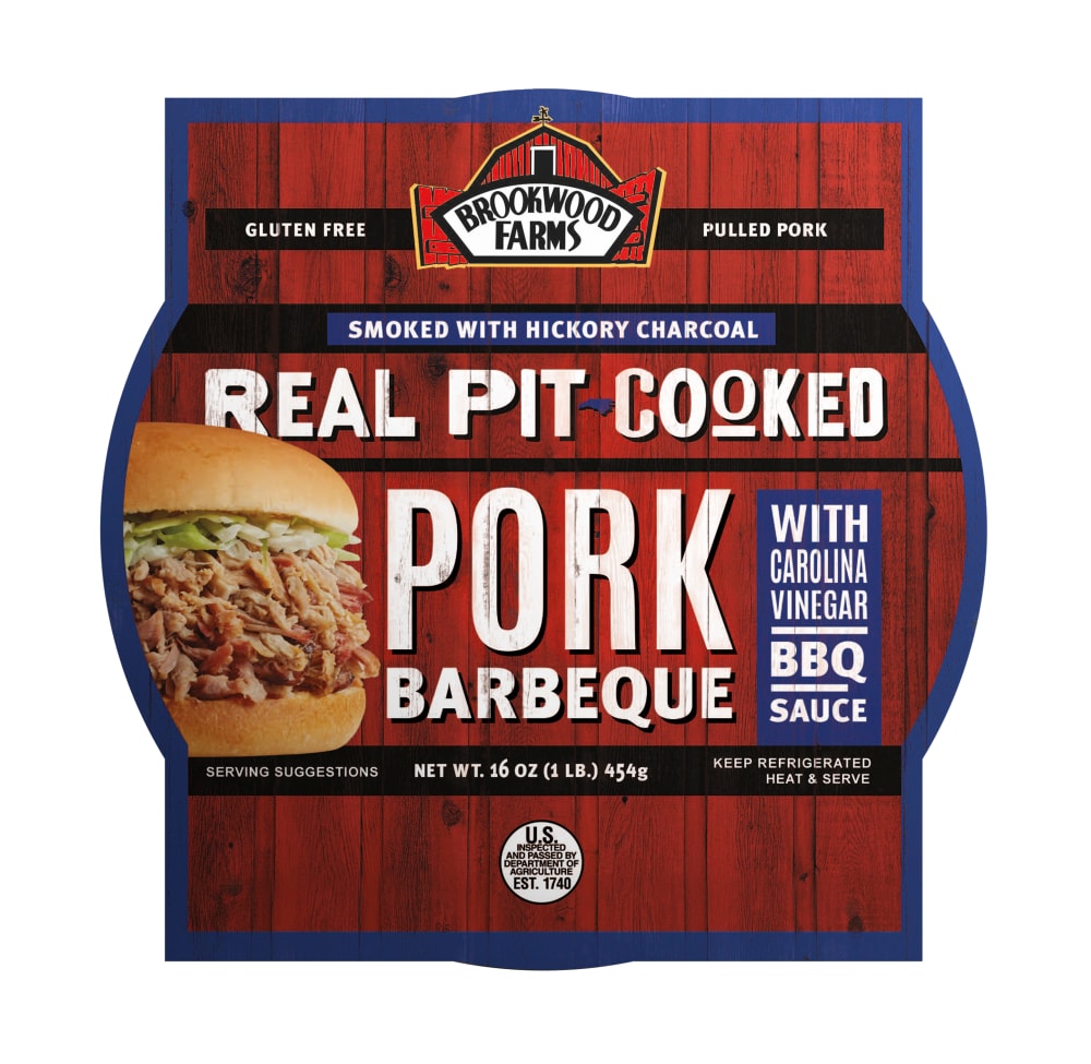Brookwood Farms Gluten Free Pit Cooked Pulled Pork Barbeque