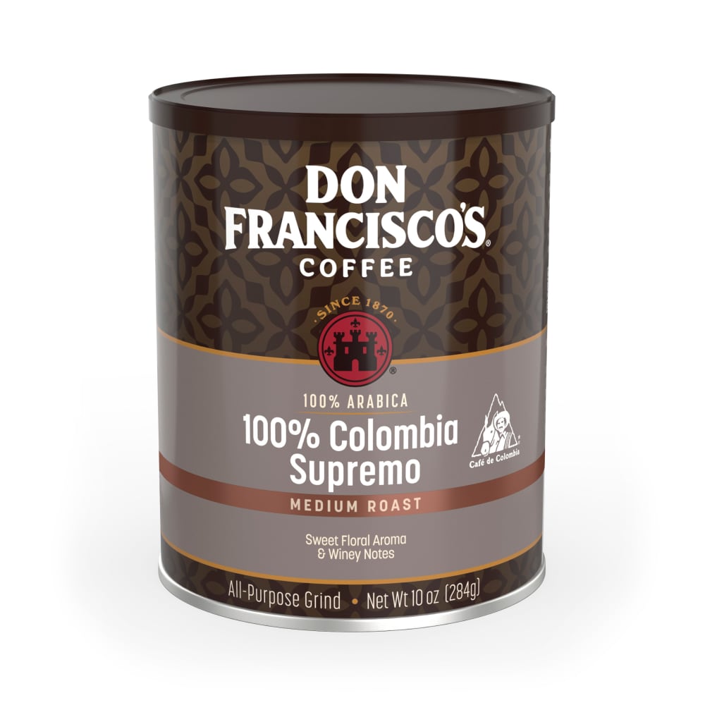 Don Francisco’s® 100% Colombia Supremo Ground Can Coffee
