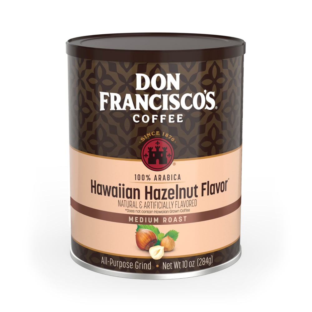 Don Francisco’s® Hawaiian Hazelnut Ground Can Coffee