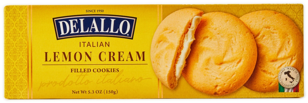 DeLallo® Lemon Cream FIlled Cookies
