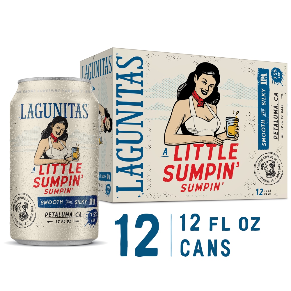 Lagunitas® A Little Sumpin’ Sumpin’ IPA Wheat Ale Craft Beer Cans
