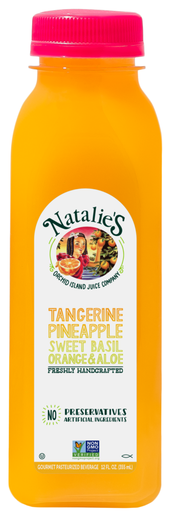 Natalie’s Orchid Island Juice Company Tangerine Pineapple Aloe Juice