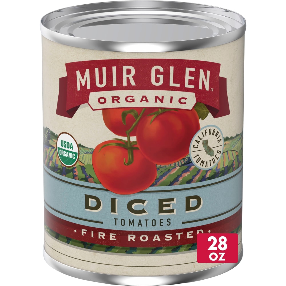 Muir Glen™ Organic Diced Fire Roasted Canned Tomatoes