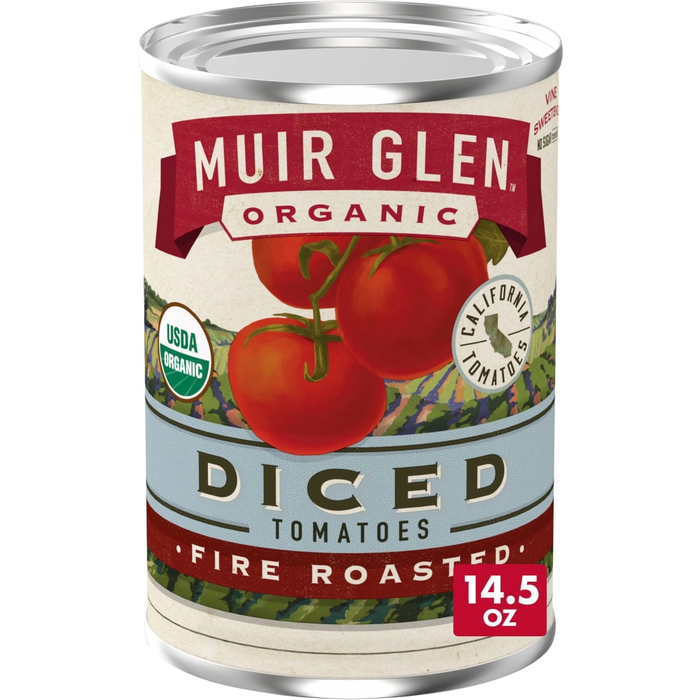 Muir Glen™ Organic Diced Tomatoes – Fire Roasted