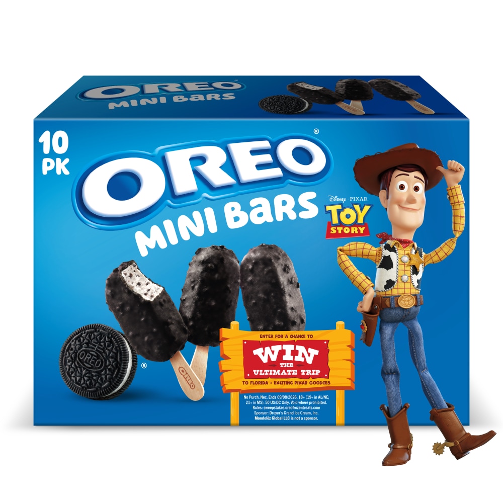 Oreo Mini Frozen Dairy Dessert Bars Mini 18.5 fl oz