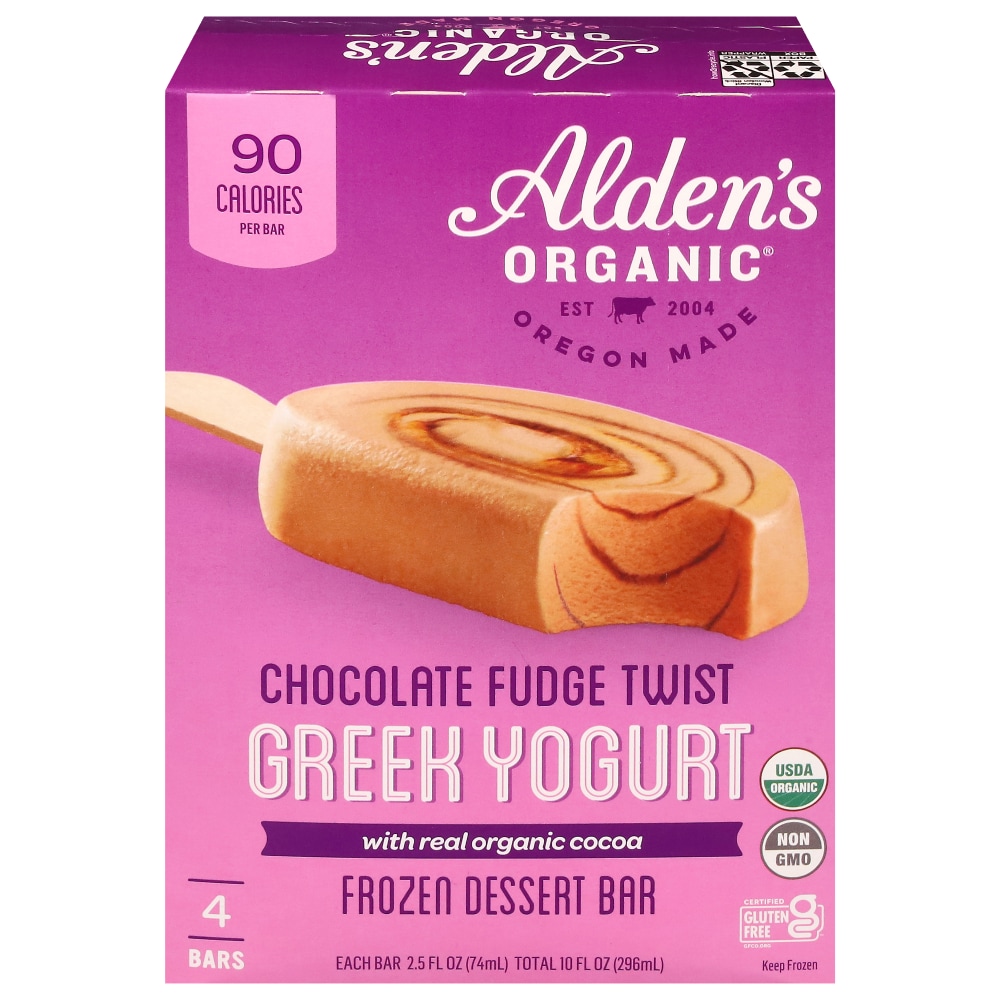 Alden’s Orangic® Greek Yogurt Chocolate Twist Bar