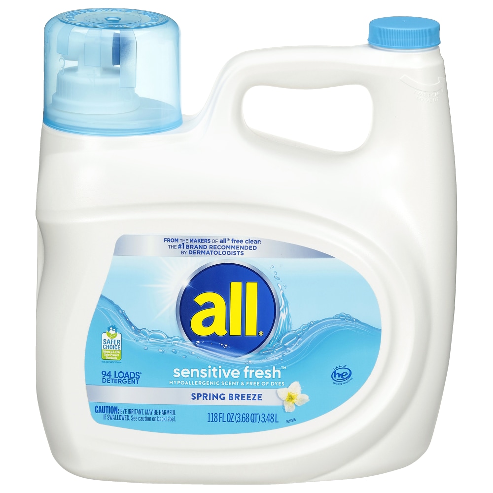 All® Sensitive Fresh™ Spring Breeze Scent Liquid Laundry Detergent