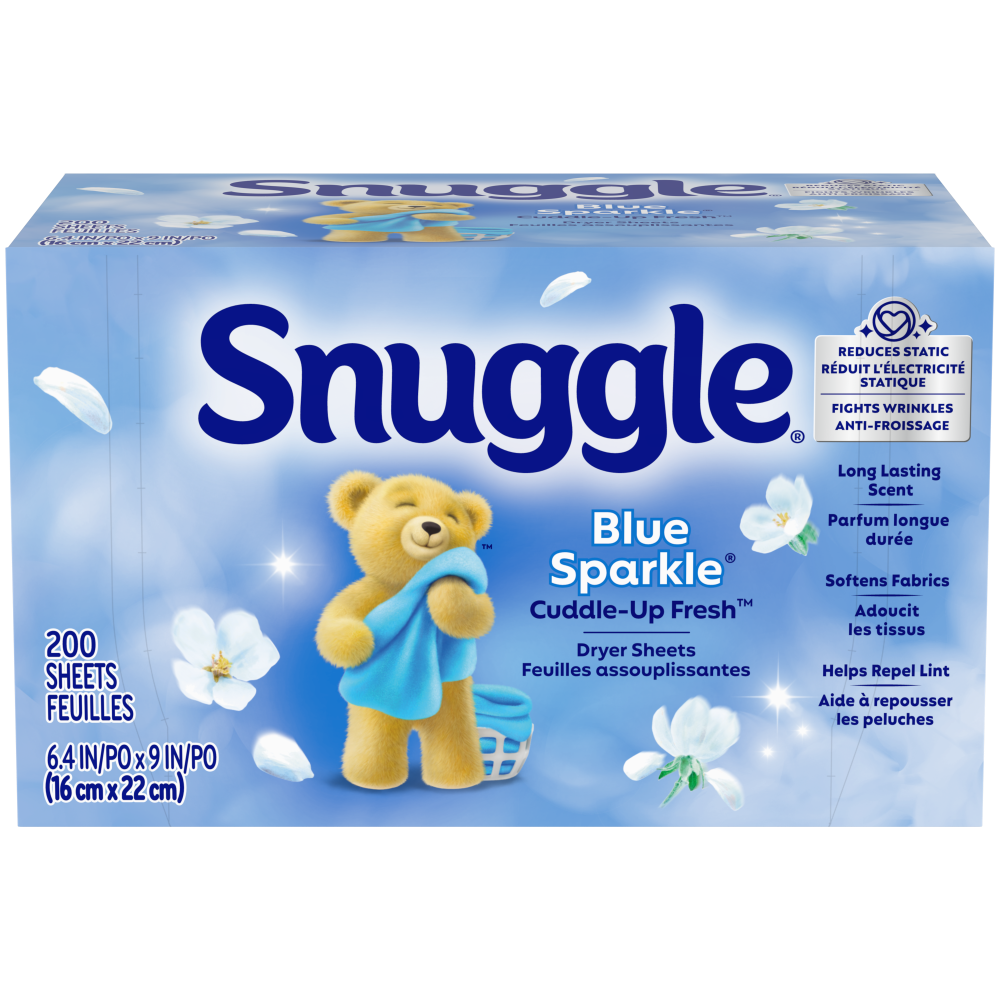 Snuggle® Blue Sparkle® Cuddle-Up Fresh™ Dryer Sheets