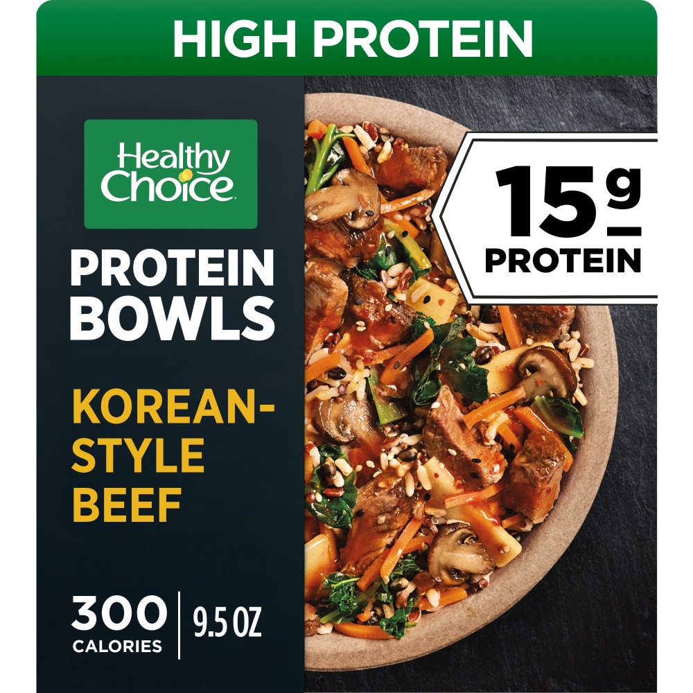 Healthy Choice Protein Bowls Korean-Style Beef, High Protein Frozen Meal