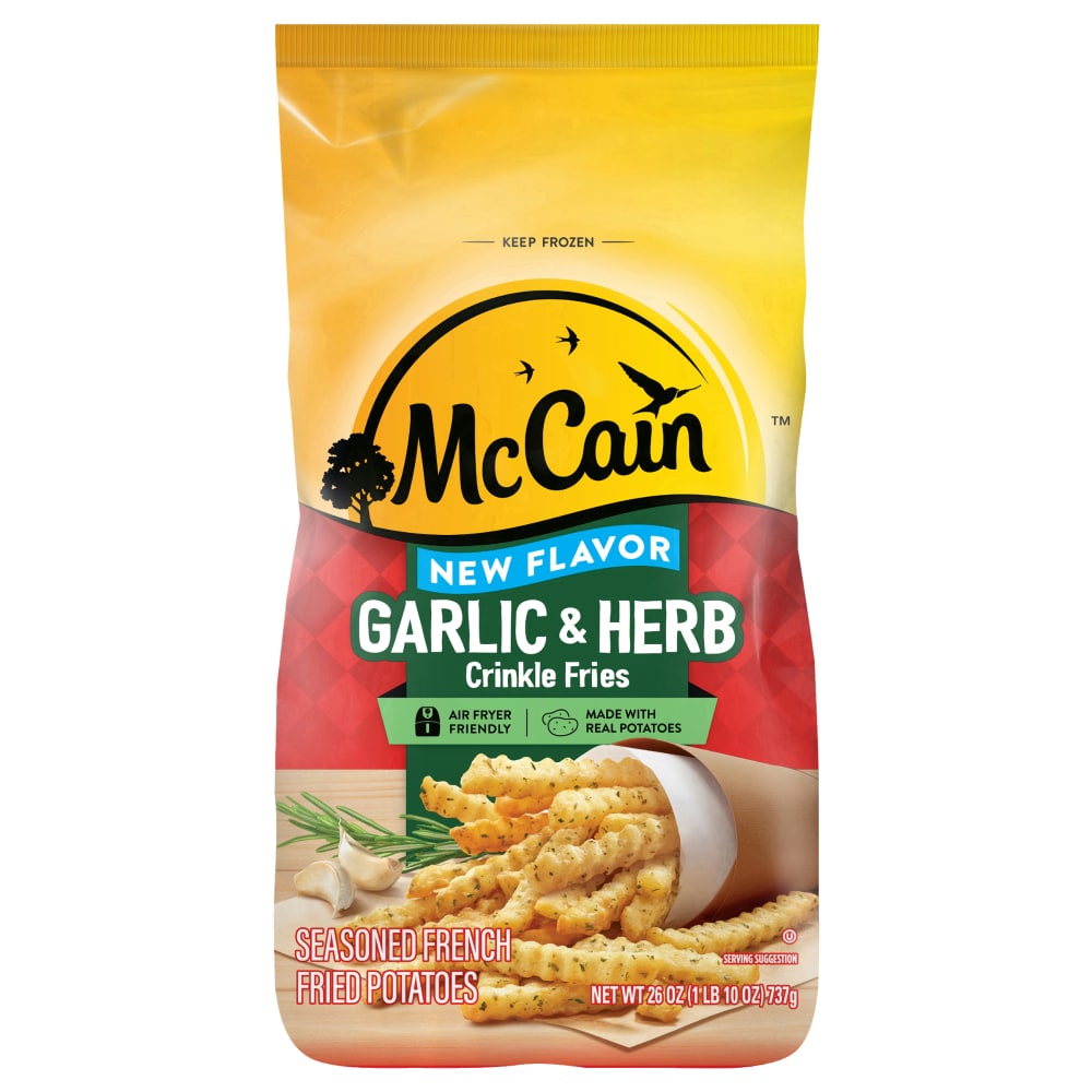McCain® Garlic & Herb Crinkle Cut French Fries