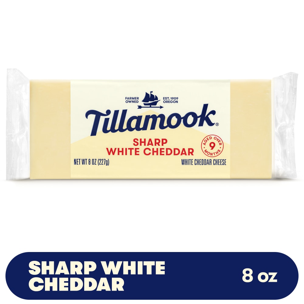 Tillamook Sharp White Cheddar Cheese Block