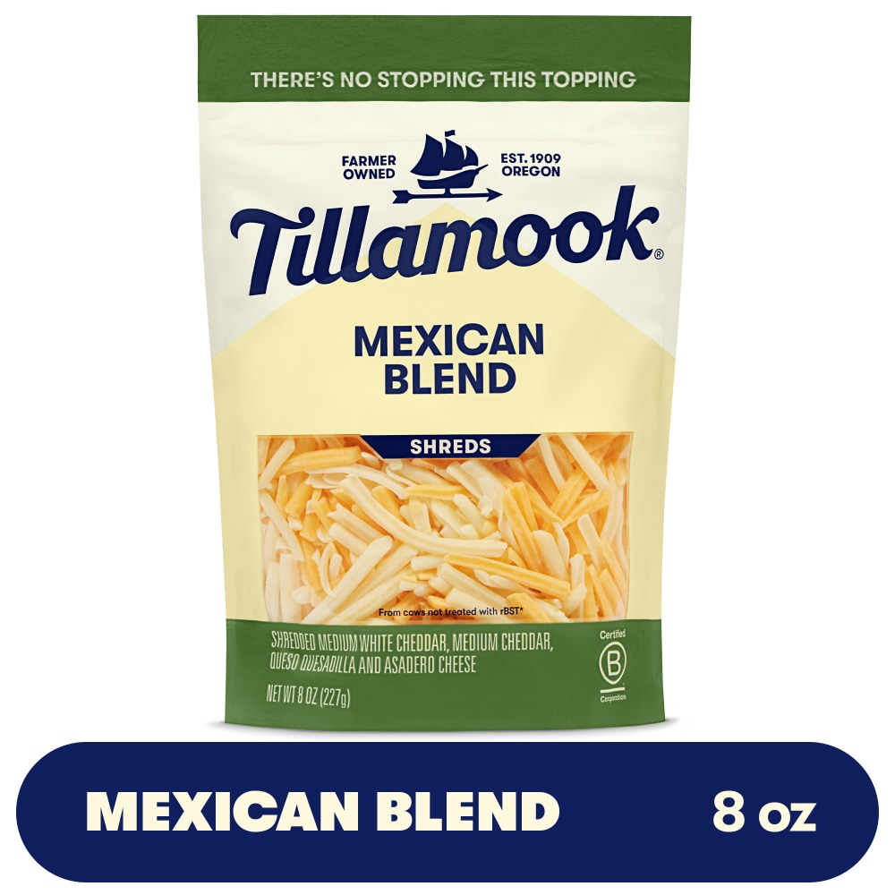Tillamook® Mexican Blend Shredded Cheese