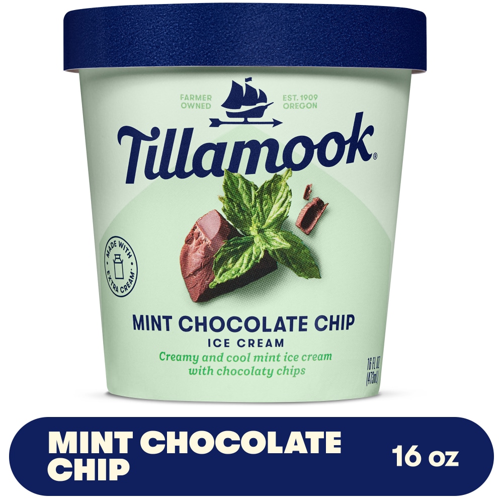 Tillamook Mint Chocolate Chip Ice Cream