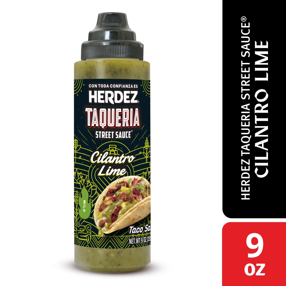 Herdez® Taqueria Street Sauce Cilantro Lime Mild Taco Sauce