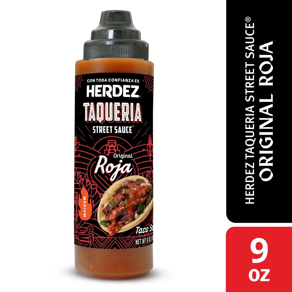 Herdez® Taqueria Street Sauce Roja Medium Taco Sauce