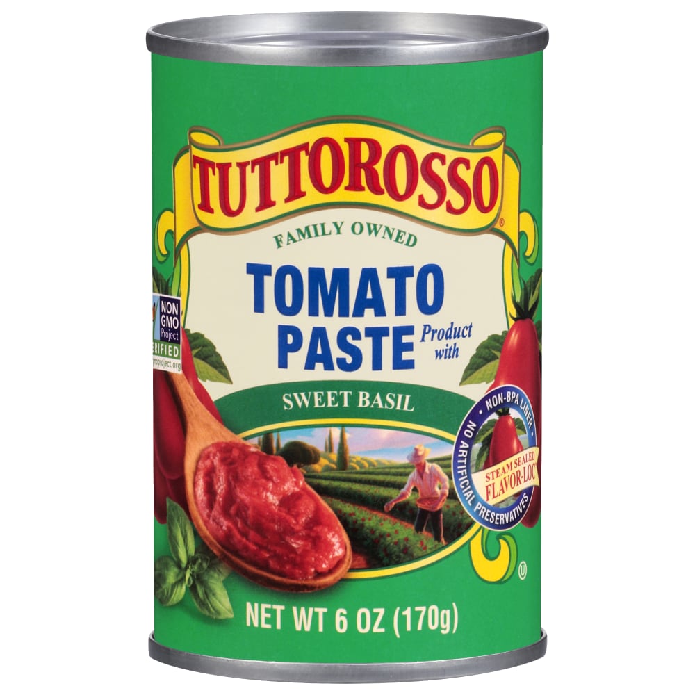 Tuttorosso® Tomato Paste with Sweet Basil