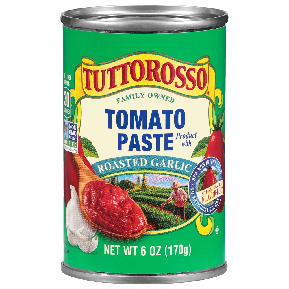 Tuttorosso Tomato Paste with Roasted Garlic