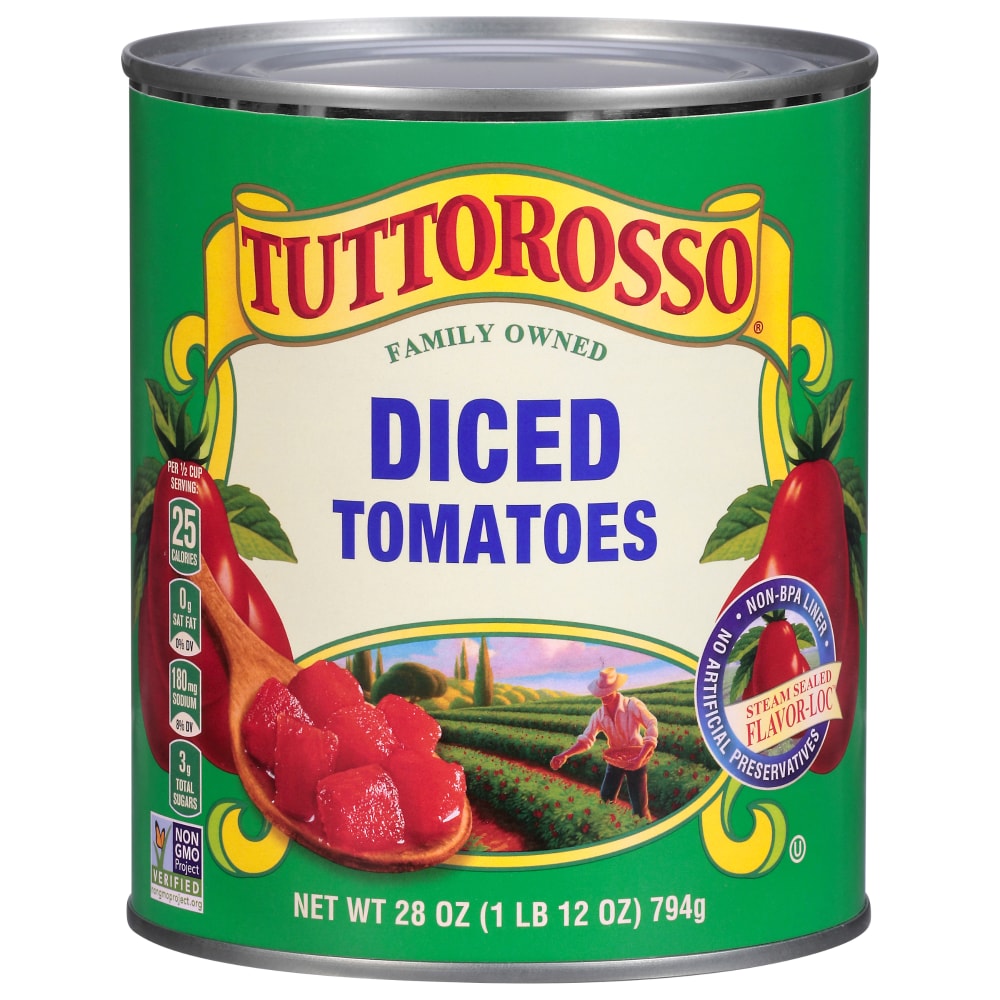 Tuttorosso® Diced Tomatoes