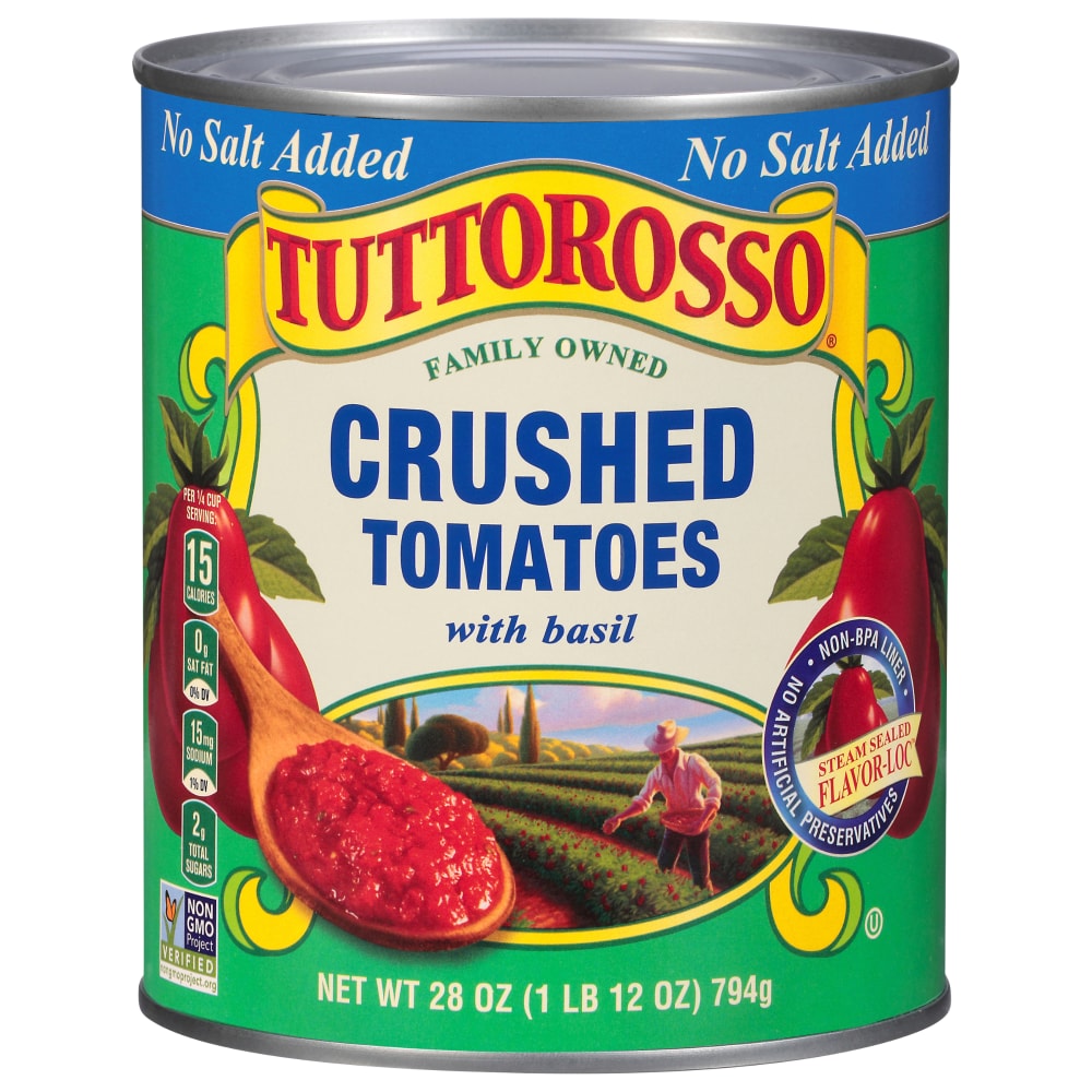 Tuttorosso® Crushed Tomatoes No Salt Added