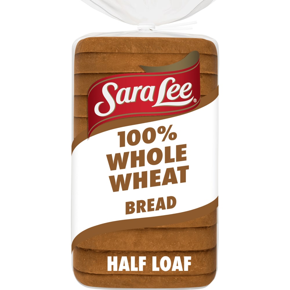 Sara Lee 100% Whole Wheat Bread, Half Loaf