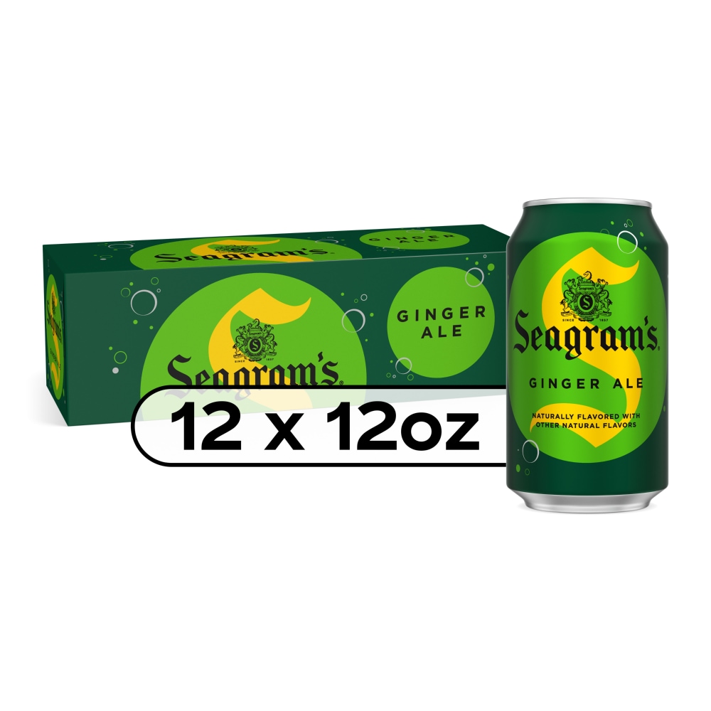 Seagram’s® Ginger Ale Soda Cans