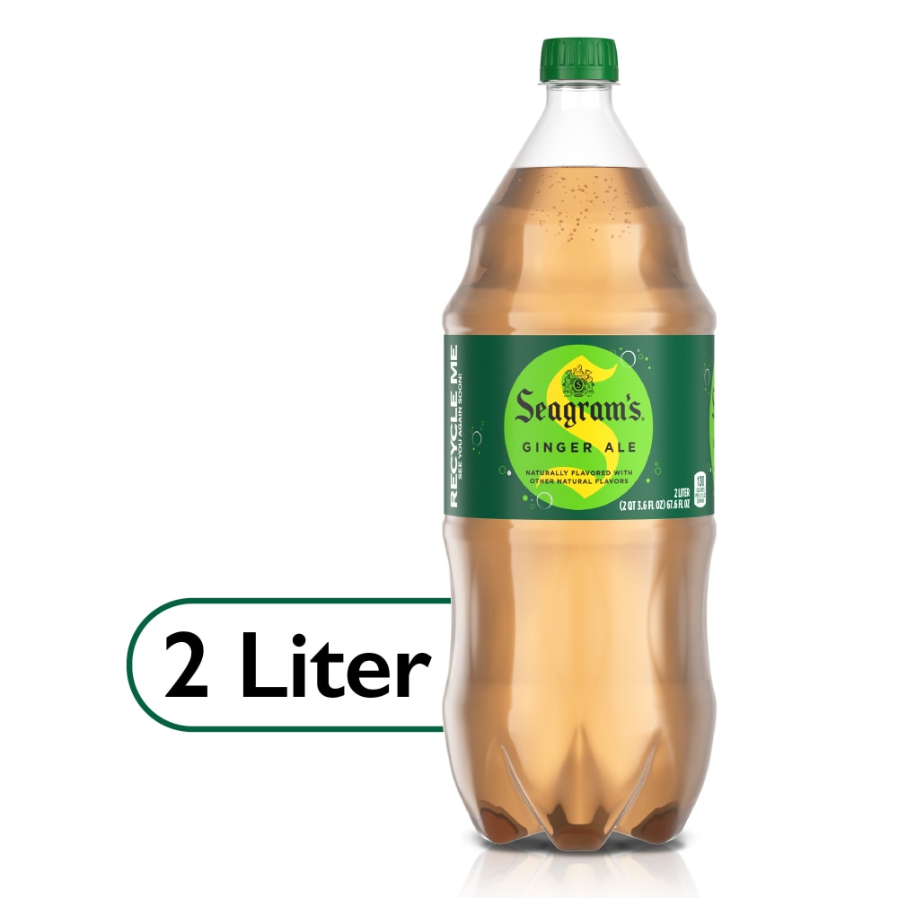 Seagram’s® Ginger Ale Soda Bottle