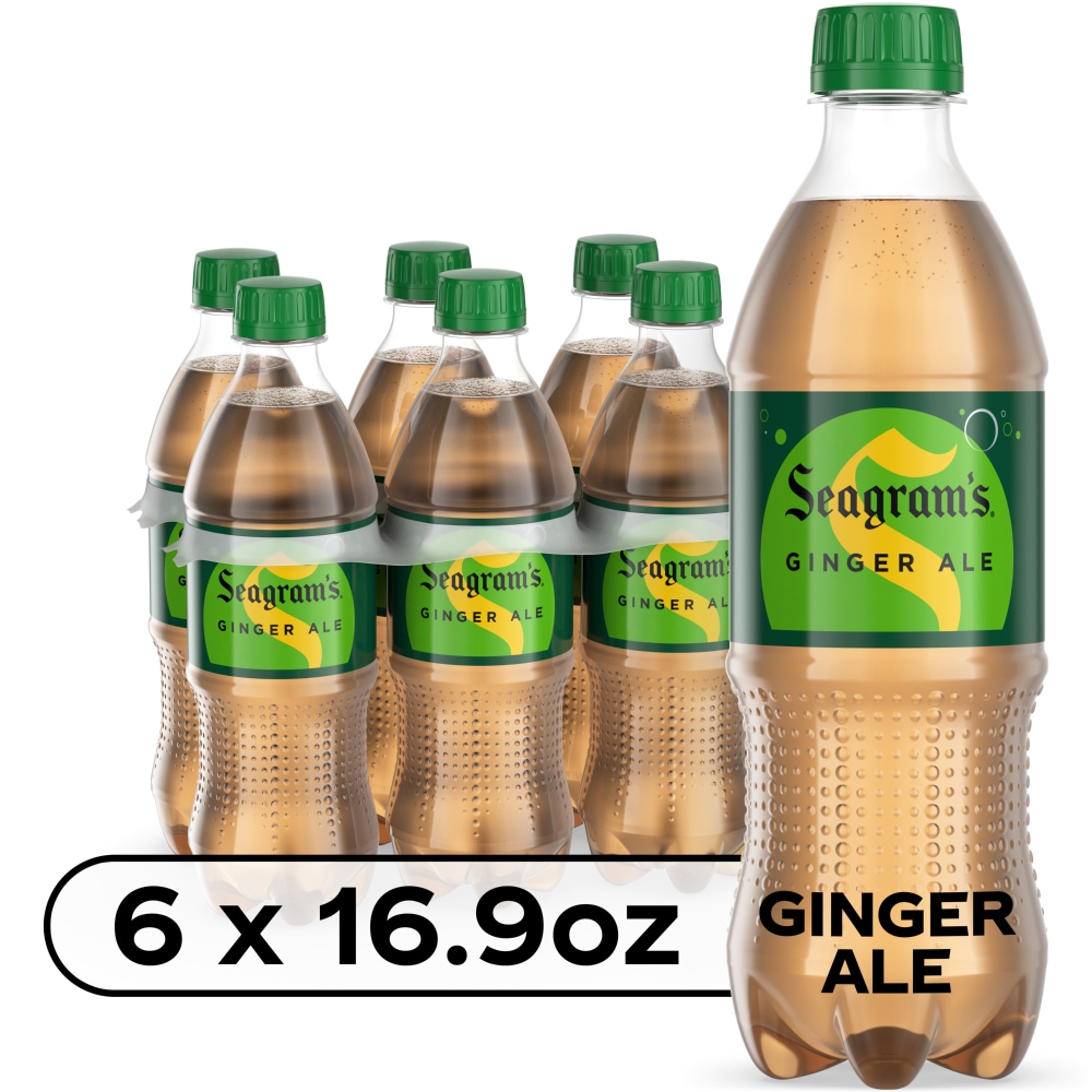 Seagram’s® Ginger Ale Soda Bottles