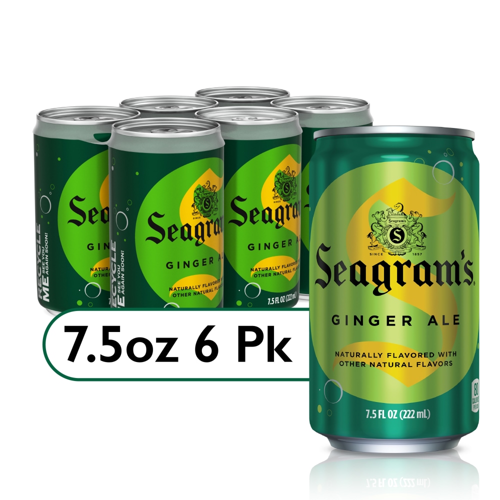Seagram’S® Ginger Ale Caffeine Free Soda Cans