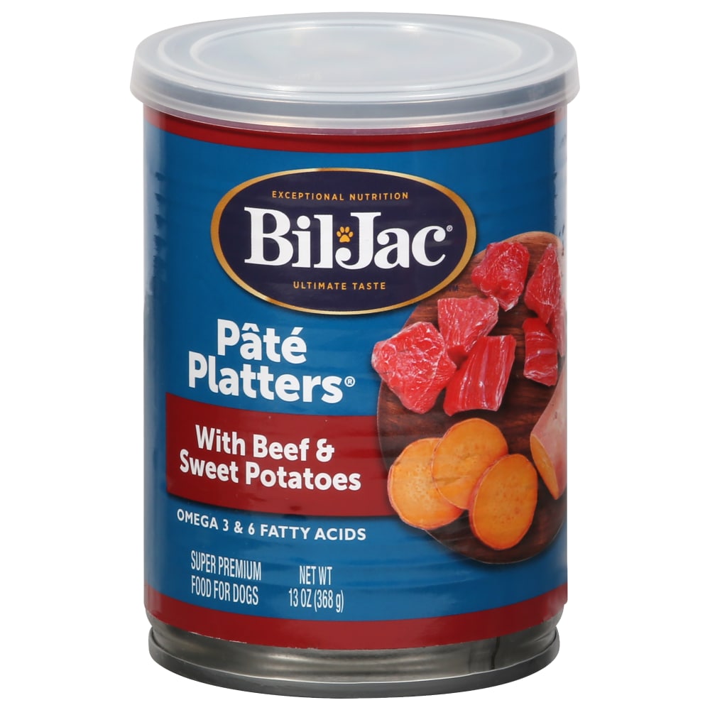 Bil-Jac® Pate Platters® with Beef & Sweet Potatoes